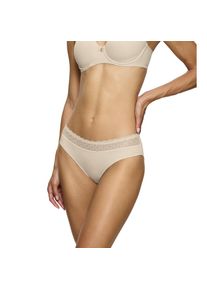 Triumph, Damen, Tai-Slip &raquo;Feel of Modal&laquo; 2er Pack, seidig-weich, Spitzenbund, NATUR, XL, NATUR, Damen-Slip von Triumph
