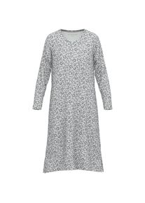 Tom Tailor, Damen, Nachthemd &raquo;Victoria&laquo; Ohne Taschen Mit Print, 3/4-&Auml;rmel, Rundhalsausschnitt, feminin, Viskosemix, grau-mittel-Allover, N-Gr, 42 (XL)