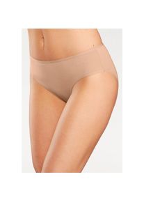 Lascana, Damen, Jazz-Pants Slips &raquo;aus hochwertiger Modal-Qualit&auml;t&laquo; 3er-Pack, beige, 32/34, beige, Lascana Slip im 3er Pack