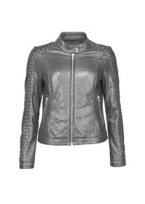 JCC, Damen, Lederjacke &raquo;Lederjacke 870041&laquo;, black, S, black, Gerader Rei&szlig;verschluss, Trachtenmode