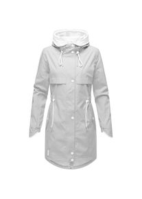Navahoo, Damen, Kurzmantel &raquo;Kurzmantel Xankaa&laquo;, Grey, XL, Modischer Damen Parka f&uuml;r die &Uuml;bergangszeit