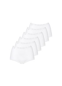 Sloggi, Damen, Slip &raquo;Slip 6er Pack&laquo;, Wei&szlig;, 42, Wei&szlig;, Sloggi Damen Slip Maxi im 6er Pack