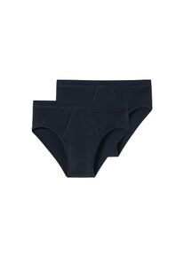 Schiesser, Damen, Slip &raquo;Slip ESSENTIALS 2er Pack&laquo;, Blau, L, Blau, Schiesser Herren Slip - 2er Pack