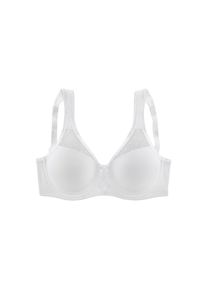 Nuance, Minimizer-BH mit B&uuml;gel und wattierten Tr&auml;gern, uni-wei&szlig;, Cup C, 80 -Cup C, Minimizer-BH