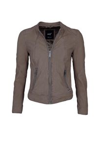 Maze, Damen, Lederjacke &raquo;Lederjacke Mabel&laquo;, shadow, L, shadow, Moderne Lederjacke der Modemarke Maze, Trachtenmode