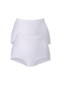 Petite Fleur, Damen, Shapingslip 2 Stk. SEAMLESS im Doppelpack, 2xwei&szlig;, 2 Stk., S (36/38) -2 Stk., 2xwei&szlig;, Bodyforming Taillenslip f&uuml;r eine schlanke 
