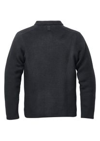 Hannes Roether Herren-Strickjacke gekn&ouml;pft Schwarz L