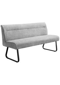 Stylife Sitzbank , Grau , Metall, Textil , 160x86x61 cm , Bsci , Esszimmer, B&auml;nke, Sitzb&auml;nke, Polsterb&auml;nke