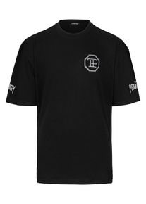 Trueprodigy Tricou 'Dilan' Bărbaţi negru, Mărimea XXS