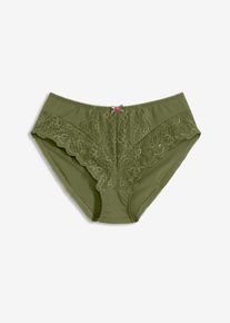 Maxitruse med delikat blonde, gr&oslash;nn, st&oslash;rrelse 52/54 (XXL), bonprix