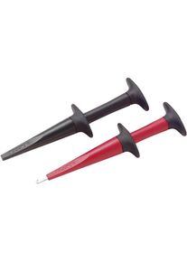 Fluke Sicherheits Abgreifklemmen Set Satz SureGrip Hakenklemmen AC280 (Klemme), Messtechnik, Schwarz, Rot