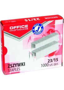 Office Products, B&uuml;roklammer, Heftklammern, 23/15, 1000 st&uuml;ck (1000 x)