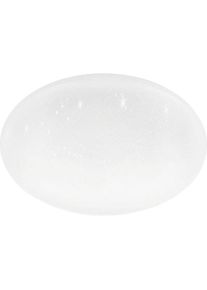 Eglo, Wandleuchte + Deckenleuchte, 75507 GIRON-TW LED Wand-/Deckenleuchte 18,8W &Oslash;400mm Weiss Fernbedienung Steuerbare Lichtfarbe