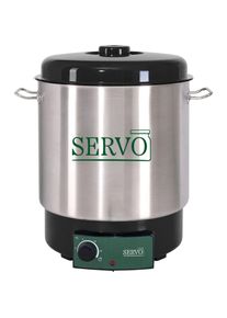 SERVO Einkochaut.29l ES o.Uhr, Einkochautomat, Schwarz
