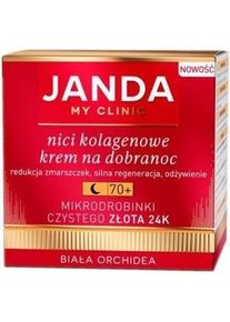 Janda, Gesichtscreme, Collagen Threads Good Night Cream 70+ With Microparticles Of Pure Gold 24K White Orchid 50Ml (50 ml, Nachtcreme)