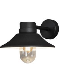 Konstsmide, Gartenbeleuchtung, Wandleuchte Vega schwarz Outdoor 428-750, 29 x 26,5 x 36 cm (E27, IP54)