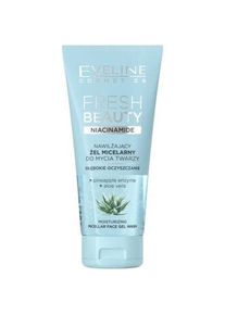 Eveline, Gesichtsreinigung, Fresh Beauty Moisturizing Micellar Face Wash Gel With Niacinamide 150Ml (Reinigungsmilch, 150 ml)