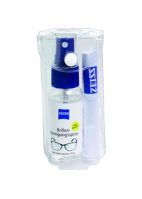 Zeiss Brillen- und Displayreinigungsset, mikrofasertuch + reinigungsspray, Kamerareinigung, Weiss