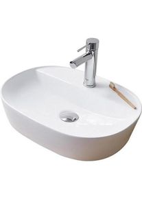 Masterjero, Waschbecken, WASHBASIN MARINO 500017 50X38X12 (380 mm, 500 mm)