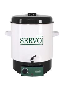 SERVO Einkocha.29l Email mU+AH, Einkochautomat, Schwarz