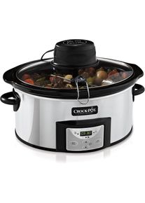 CROCKPOT Schongarer CSC012X, Dampfgarer + Reiskocher, Silber