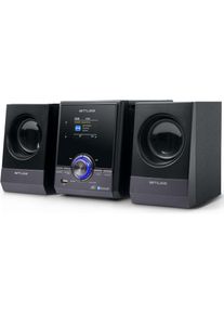 MUSE M-50 DBT (Bluetooth, WLAN, CD Player, 2x 15 W), Stereoanlage, Schwarz