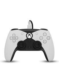 Hyperkin Controller Competitor weiss XBOX (PC, Xbox One S, Xbox Series X), Gaming Controller, Schwarz, Weiss