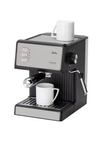 Jata JECA2525 Espresso Coffee Maker, Siebtr&auml;germaschine, Schwarz, Silber