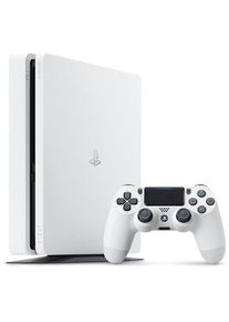Sony PlayStation 4 Slim (PS4 Slim) | Normal Edition | 500 GB | 1 Controller | wei&szlig; | Controller wei&szlig;