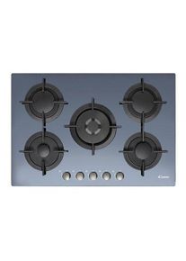 Candy CVG75SWGX plaque de cuisson &agrave; gaz | argent