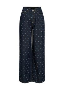 Vila, Damer, Jeans 'VIFREYA', Natbl&aring; / Blue Denim, St&oslash;rrelse 44