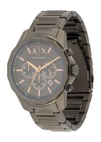 Armani Exchange Montre &agrave; affichage analogique Homme gris taille One Size