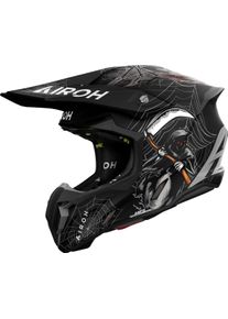 Airoh Twist 3 Arcade, motocross helmet , color: Matt Black/Grey , size: M