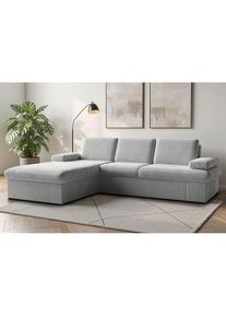 Sit & More sit&more Ecksofa &raquo;Moreno L-Form, B: 247 cm&laquo; mit Armteilverstellung, optional Bettfunktion
