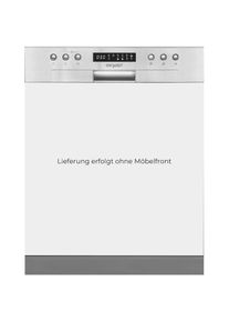 Exquisit teilintegrierbarer Geschirrsp&uuml;ler &raquo;EGSP9414-EB-030D inox&laquo; 14 Ma&szlig;gedecke Teilintegriert, 14 Ma&szlig;gedecke &ndash; 6 Programme mit LED & Sparfunktion