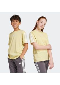 adidas Sportswear T-Shirt &raquo;J 3S TEE 160&laquo; sportlicher Stil, Rundhalsausschnitt, ohne Verschluss, f&uuml;r Kinder gelb, Gr&ouml;&szlig;e 176