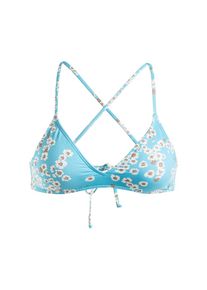 Roxy Triangel-Bikini-Top &raquo;Printed Beach Classics&laquo; blau, Gr&ouml;&szlig;e S
