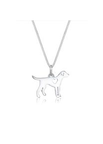 Elli Kette mit Anh&auml;nger &raquo;Halskette Hund Dog Herz 925 Sterling Silber&laquo;