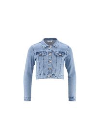 happy girls Jeansjacke ohne Kapuze in kurzer Form blau, Gr&ouml;&szlig;e 158