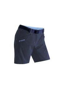 Maier Sports Funktionsshorts &raquo;Lulaka Shorts&laquo; Damen Shorts, kurze Wanderhose, Outdoorhose mit 4 Taschen, Regular Fit blau, Gr&ouml;&szlig;e 44