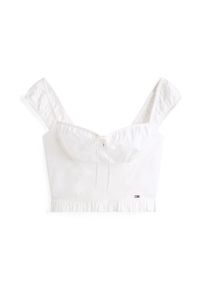 Tommy Jeans Kvinnor Blus vit Storlek XS