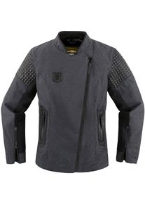 Icon 1000 Tuscadero, textile jacket women , color: Grey , size: L