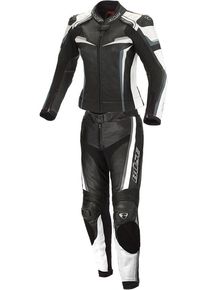 B&uuml;se B&uuml;se Mille, l&aelig;der dragt 2stk. Kvinder , farve: Sort/Hvid/Gr&aring; , st&oslash;rrelse: 44