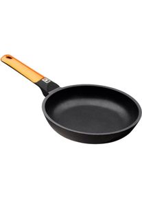 BRA A281220, Pfanne + Kochtopf, Orange, Schwarz