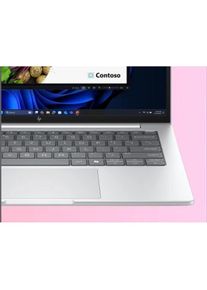 HP EliteBook 8 G1a AI PC (14", 1000 GB, 32 GB, Deutschland), Notebook, Silber