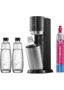 SodaStream Duo Megapack, Wassersprudler, Schwarz