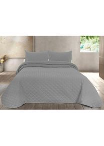 Pierre Cardin, Decke, Bedspread (quilt) EGNA Grey King size (270 x 250 cm)