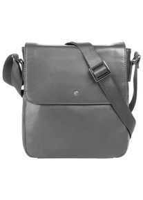 Bugatti, Damen, Umh&auml;ngetasche &raquo;BLACK MAGIC&laquo; echt Leder, schwarz, schwarz, H&ouml;he 22 cm x Breite 20 cm x Tiefe 5 cm