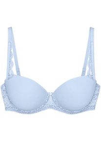 Triumph, T-Shirt-BH &raquo;Amourette&laquo; Stretch-Spitze, glatte Cups, atmungsaktiv, leicht, feminin, ICE, Cup C, 80 - Cup C, T-Shirt-BH