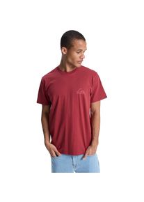 Quiksilver, Herren, T-Shirt &raquo;Ev Mini Logo&laquo;, Burnt Russet, XL, Burnt Russet, Material: Jersey aus Baumwolle